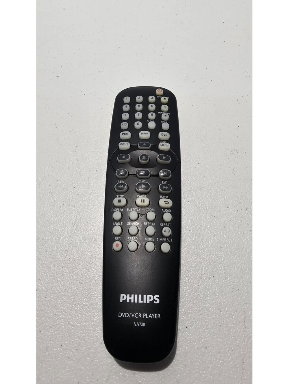 Philips NA730 OEM DVD VCR Combo Remote Control DVP3345VB/F7 Tested Working